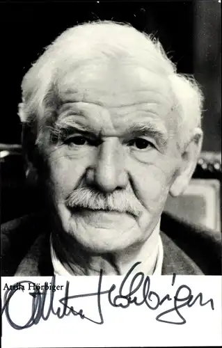 Ak Schauspieler Attila Hörbiger, Portrait, Autogramm