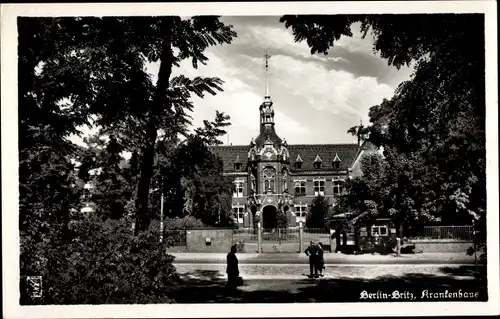 Ak Berlin Neukölln Britz, Krankenhaus