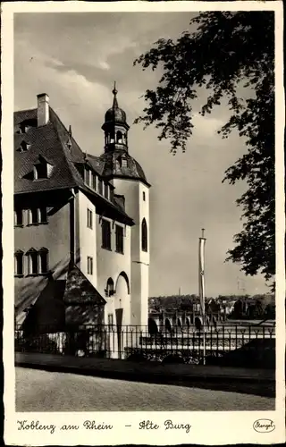 Ak Koblenz am Rhein, Alte Burg