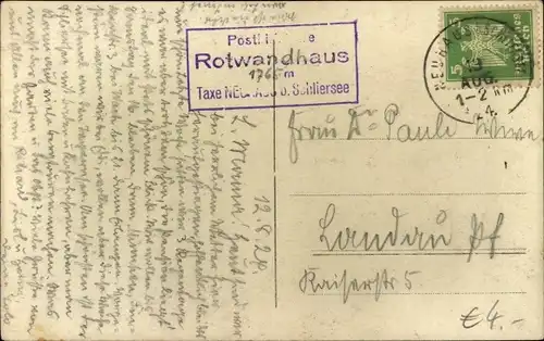 Ak Spitzingsee Schliersee in Oberbayern, Rothwand, Rotwand, Rotwandhaus, Sonnwendjoch