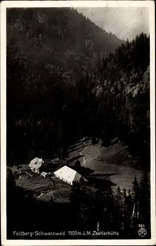 Ak Feldberg im Schwarzwald, Zastlerhütte