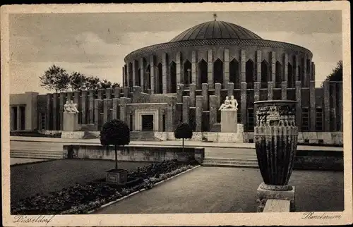 Ak Düsseldorf am Rhein, Planetarium