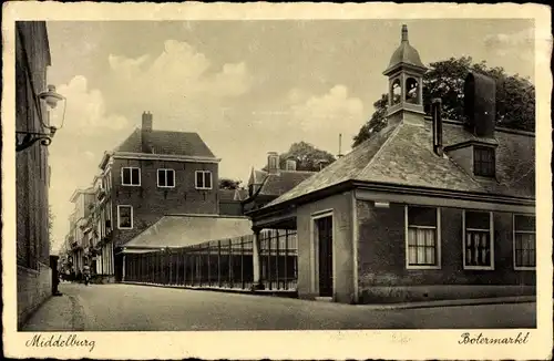 Ak Middelburg Zeeland Niederlande, Botermarkt