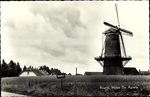 Ak Ruurlo Gelderland, Molen De Agneta