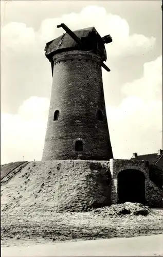 Ak Sprundel Nordbrabant, Korenmolen, Windmühle