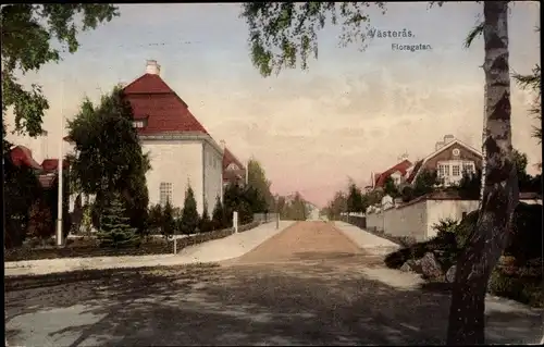 Ak Västerås Schweden, Floragatan