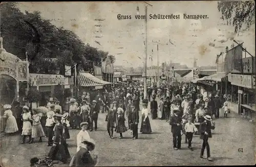 Ak Hannover in Niedersachsen, Gruß vom Schützenfest