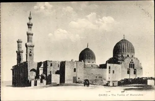 Ak Cairo Kairo Ägypten, The Tombs of Mamelukes