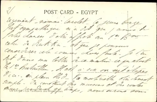 Ak Cairo Kairo Ägypten, The Tombs of Mamelukes