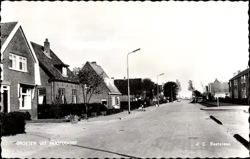 Ak Hoofddorp Nordholland Niederlande, J. C. Beetslaan