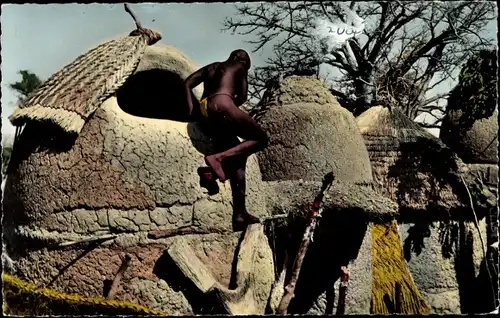 Ak L'Afrique en Couleurs, Greniers a grain, Speicher, Afrikaner