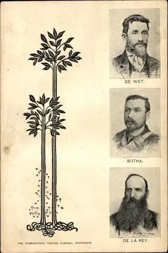 Ak Südafrika, Burenkrieg, De Wet, Botha, De la Rey