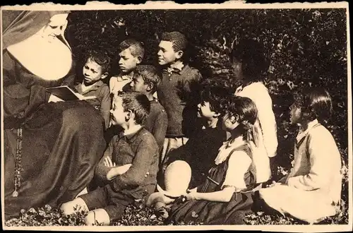 Ak Missions des Ursulines de l'Union Romaine, Ecole Indigene de Simonstown