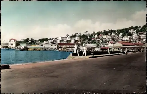 Ak Fort de France Martinique, The harbour and the warf