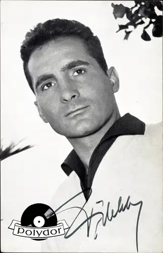 Ak Sänger und Schauspieler Freddy Quinn, Portrait, Autogramm