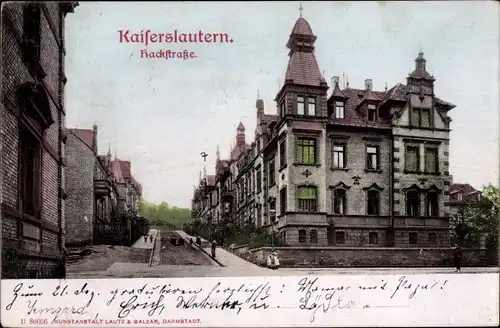 Ak Kaiserslautern in der Pfalz, Hackstraße