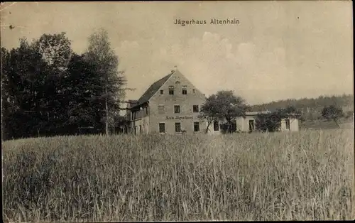 Ak Altenhain Schilderhain Schildau in Sachsen, Jägerhaus Altenhain