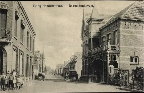 Ak Raamsdonksveer Nordbrabant, Prins Hendrikstraat