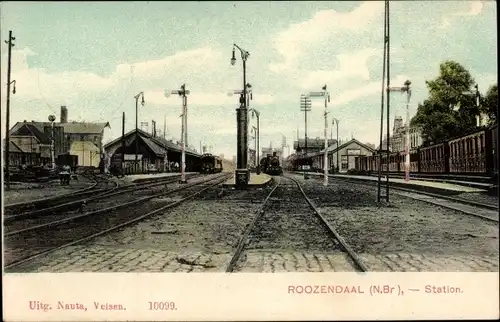 Ak Roozendaal Roosendaal Nordbrabant Niederlande, Station