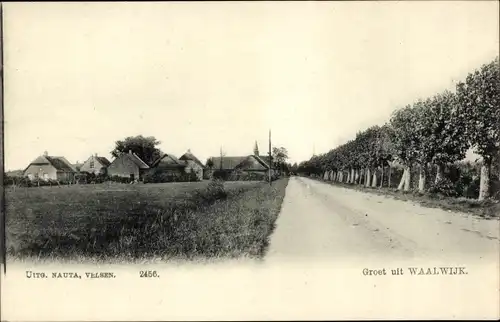 Ak Waalwijk Nordbrabant Niederlande, Straßenpartie