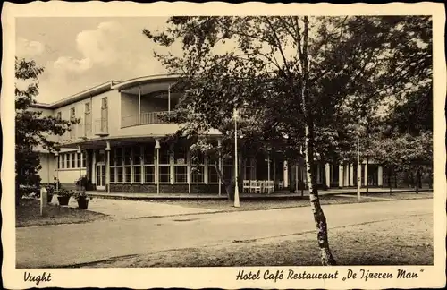 Ak Vught Nordbrabant, Hotel Café Restaurant De Ijzeren Man