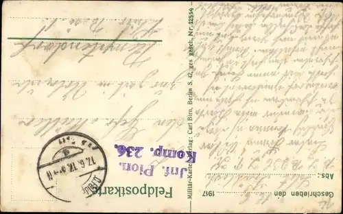 Regiment Ak Reserve Infanterie Regiment No. 236, Soldat in Uniform, Ehrentafel