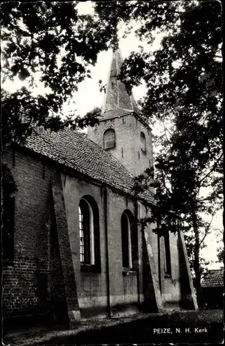 Ak Peize Drenthe Niederlande, N. H. Kerk