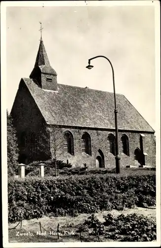 Ak Zweeloo Drenthe, Ned. Herv. Kerk