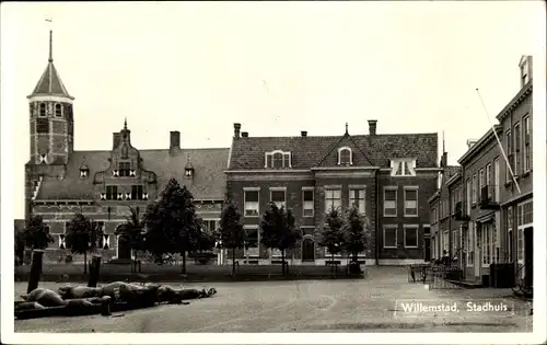 Ak Willemstad Nordbrabant Niederlande, Stadhuis