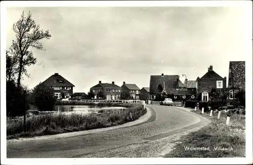 Ak Willemstad Nordbrabant Niederlande, Villawijk