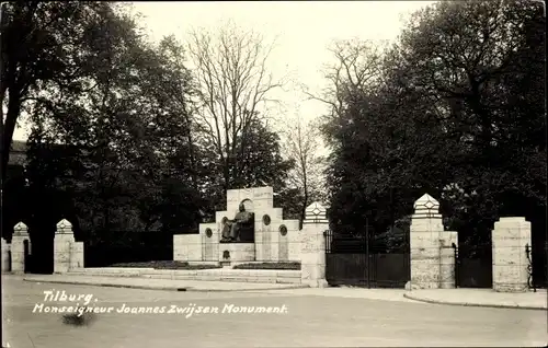 Ak Tilburg Nordbrabant Niederlande, Monseigneur Joannes Zwijsen Monument