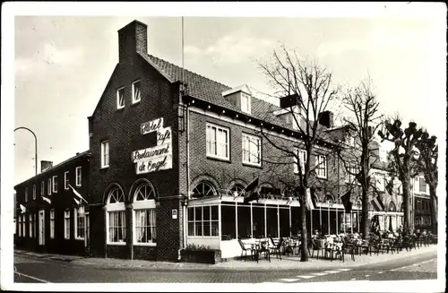 Ak Baarle Nassau Nordbrabant, Baarle Hertog, Hotel-Cafe-Restaurant annex feestzalen De Engel
