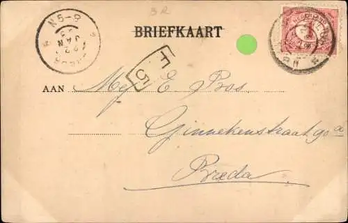Ak Breda Nordbrabant Niederlande, Delpratsingel