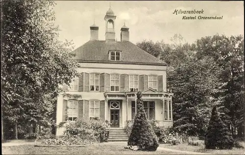 Ak Hilvarenbeek Nordbrabant, Kasteel Groenendaal