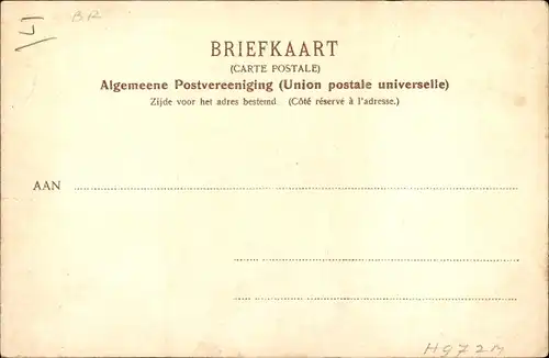 Ak Liesbos Breda Nordbrabant Niederlande, Liesbosch, Boschwachter