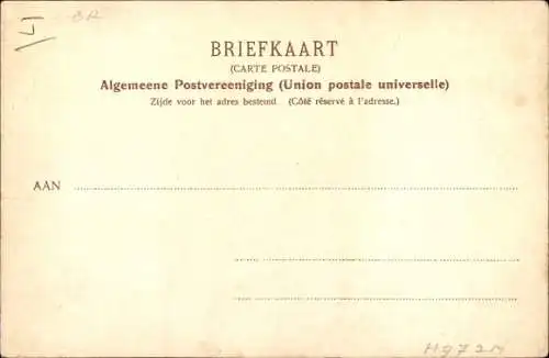 Ak Liesbos Breda Nordbrabant Niederlande, Liesbosch, Boschwachter