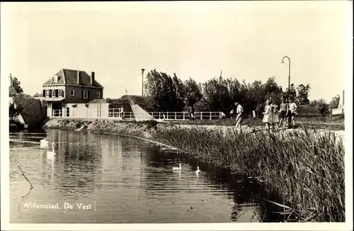 Ak Willemstad Nordbrabant Niederlande, De Vest