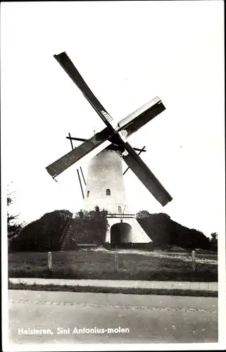 Ak Halsteren Nordbrabant, Sint Antonius-molen, Windmühle