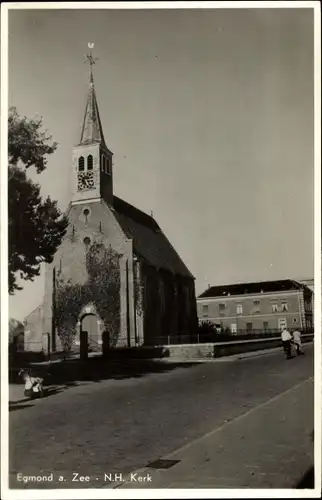 Ak Egmond an Zee Nordholland Niederlande, N. H. Kerk