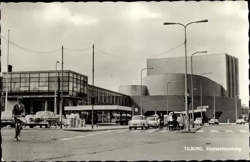 Ak Tilburg Nordbrabant Niederlande, Stadsschouwburg