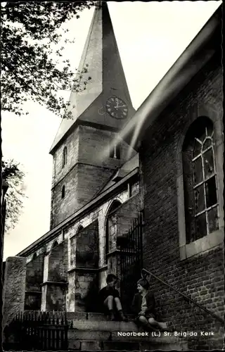 Ak Noorbeek Limburg Niederlande, St. Brigida Kerk