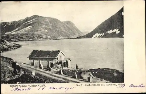 Ak Geiranger Norwegen, Djupvandet