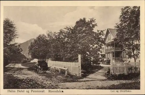 Ak Romsdalen Norwegen, Halsa Hotel og Pensionat