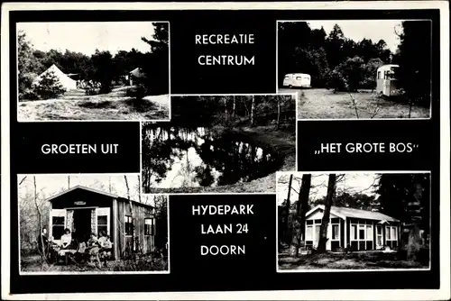 Ak Doorn Utrecht Niederlande, Recreatiecentrum Het grote bos