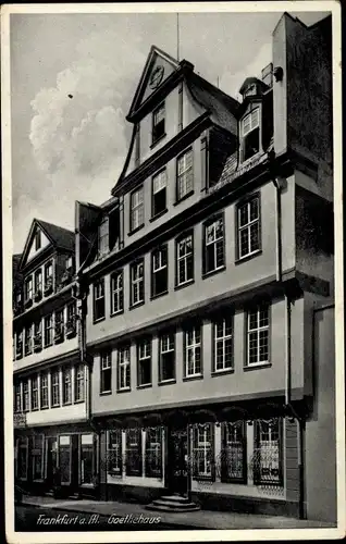 Ak Frankfurt am Main, Goethehaus