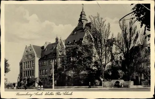 Ak Naumburg an der Saale, Walter Flex Schule