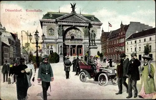 Ak Düsseldorf am Rhein, Kunsthalle