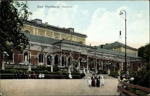 Ak Bad Homburg vor der Höhe Hessen, Kurhaus