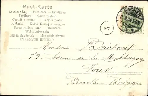 Ak Aachen in Nordrhein Westfalen, Friedrich Wilhelm Platz