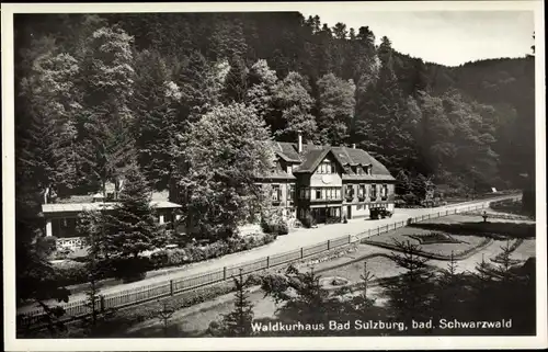 Ak Sulzburg im Markgräflerland Baden Schwarzwald, Waldkurhaus
